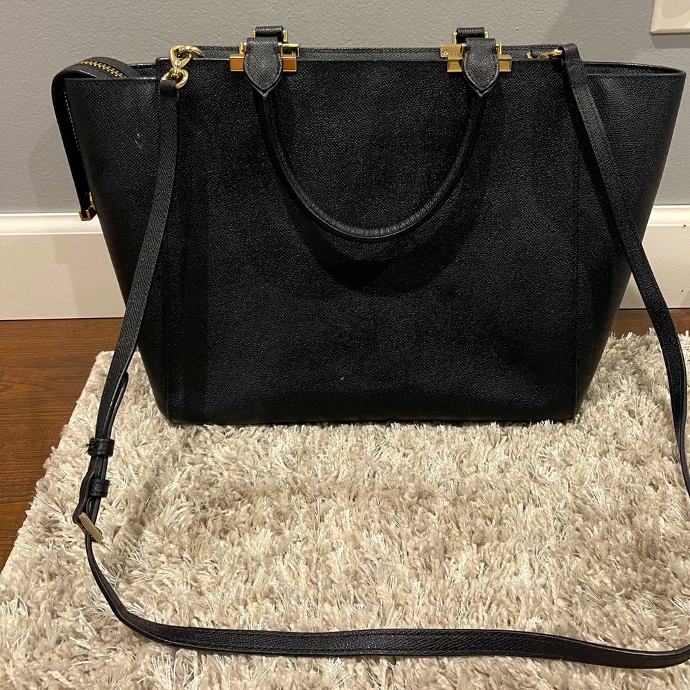 Henri Bendel black purse
